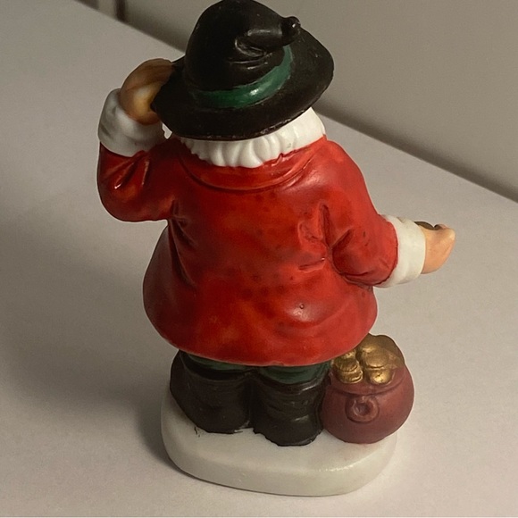 Vintage Santa Claus IRELAND Figurine Irish folk art Santa Holiday CAKE TOPPER - Picture 6 of 16